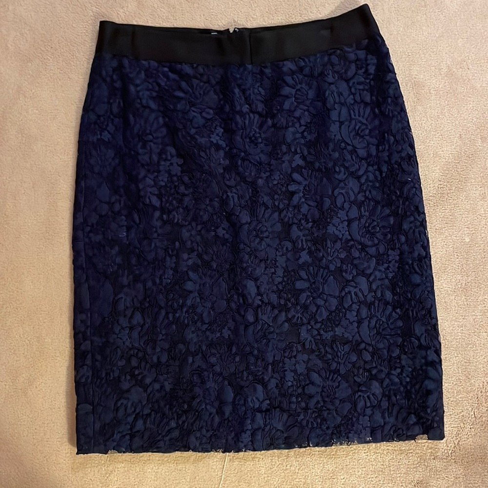J Crew NWT lace skirt